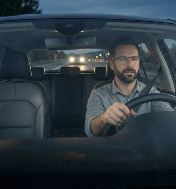 Okuliare pre šoférov v Optike Rubín Trnava.